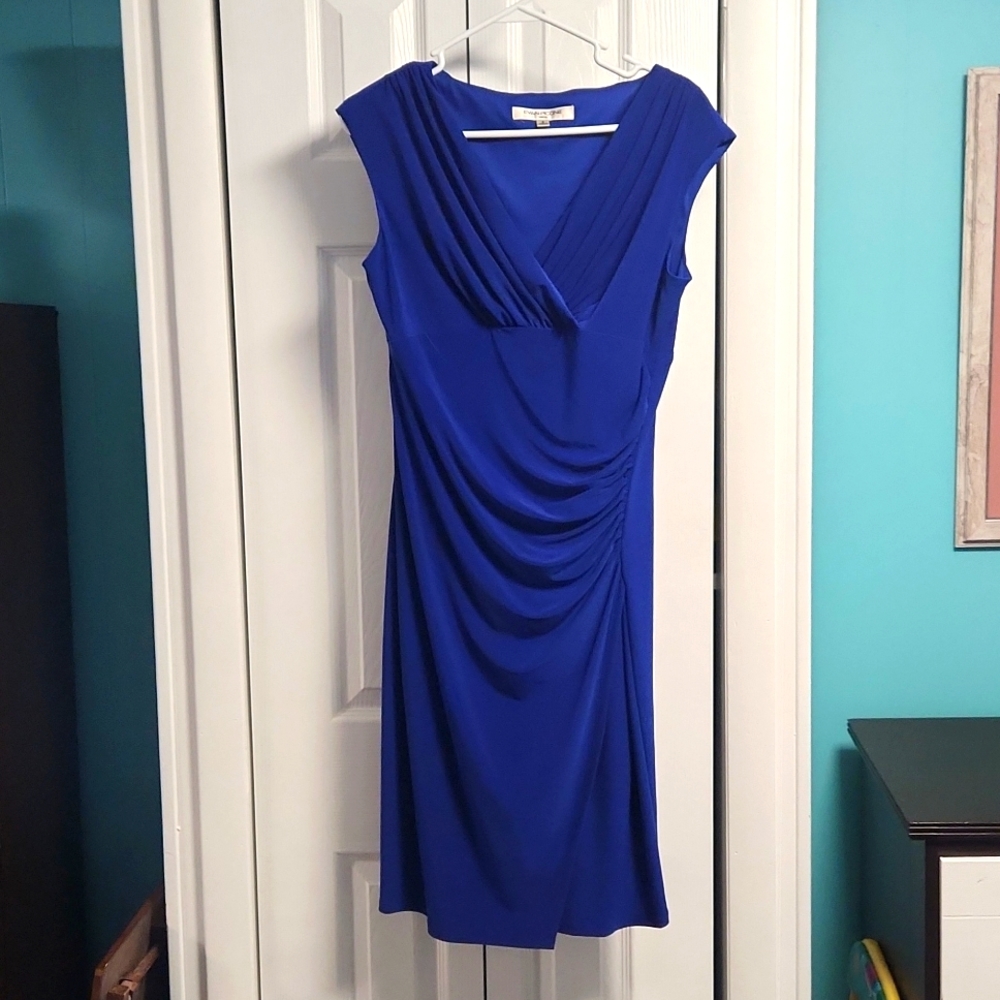 Women's Evan-Picone Blue 8 - Picture 3 of 7